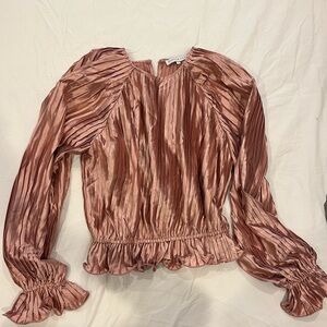 Endless rose pink blouse size medium